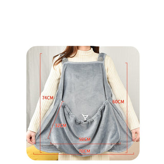 Cat Carrier Apron | Plush Pet Carrier Apron