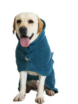 Super Absorbent Dog Bathrobe | Pet Bathrobe 